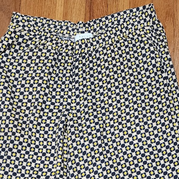 Harilyn by Anthropologie Wide Leg Geo Palazzo Print Pants Size XS - Picture 9 of 11